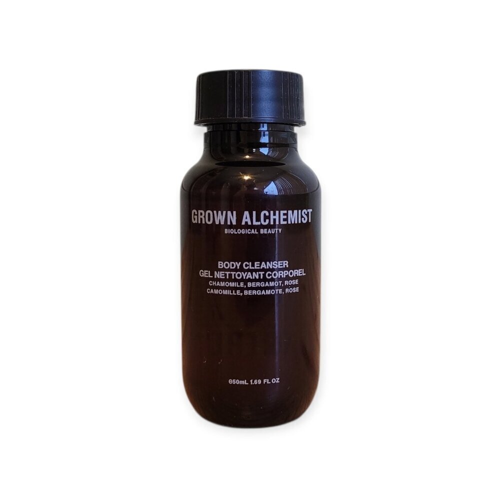 GROWN ALCHEMIST Energize Body Cleanser Chamomile Bergamot Rose 50ml NWT